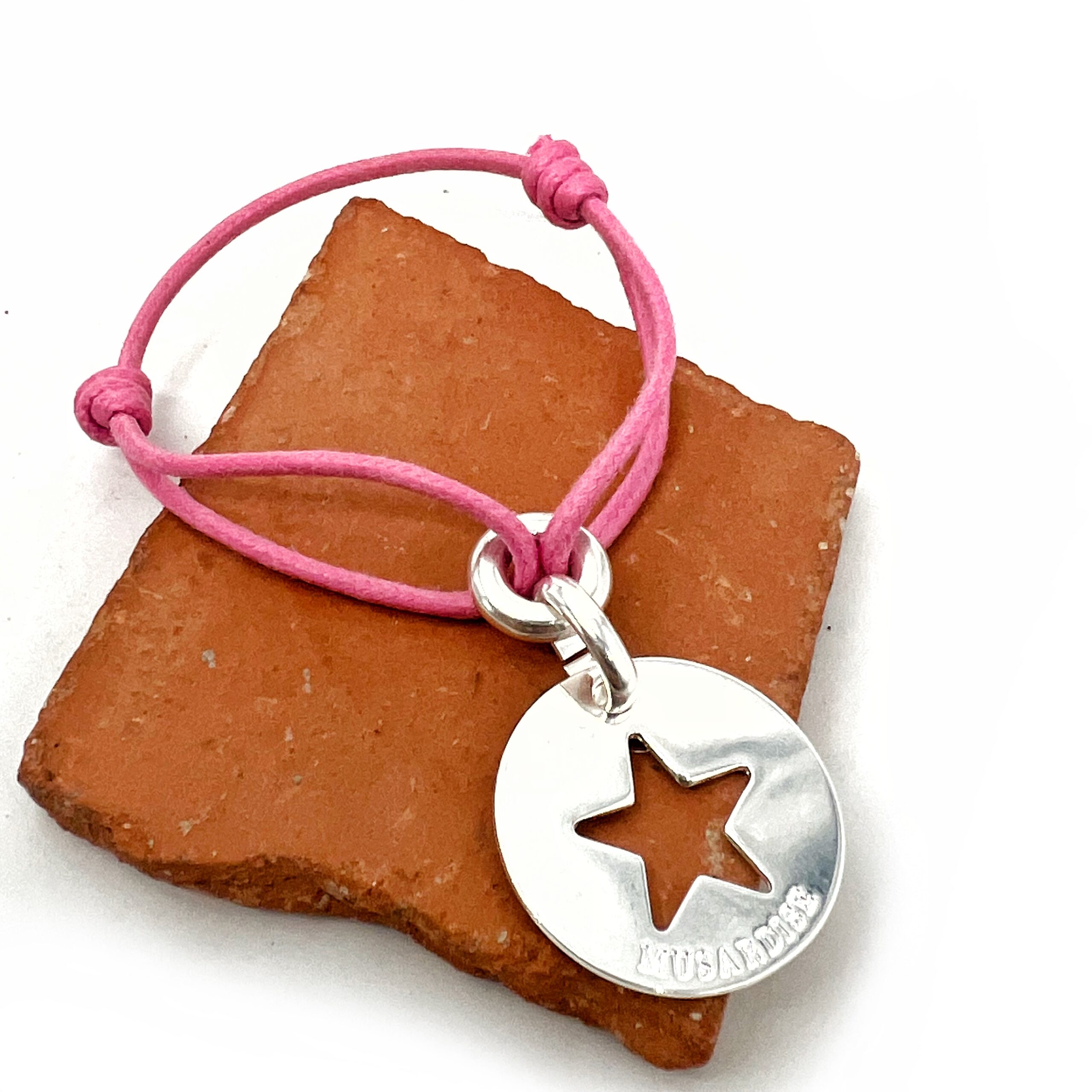 Bracelet étoile cordon coloré - Musardise
