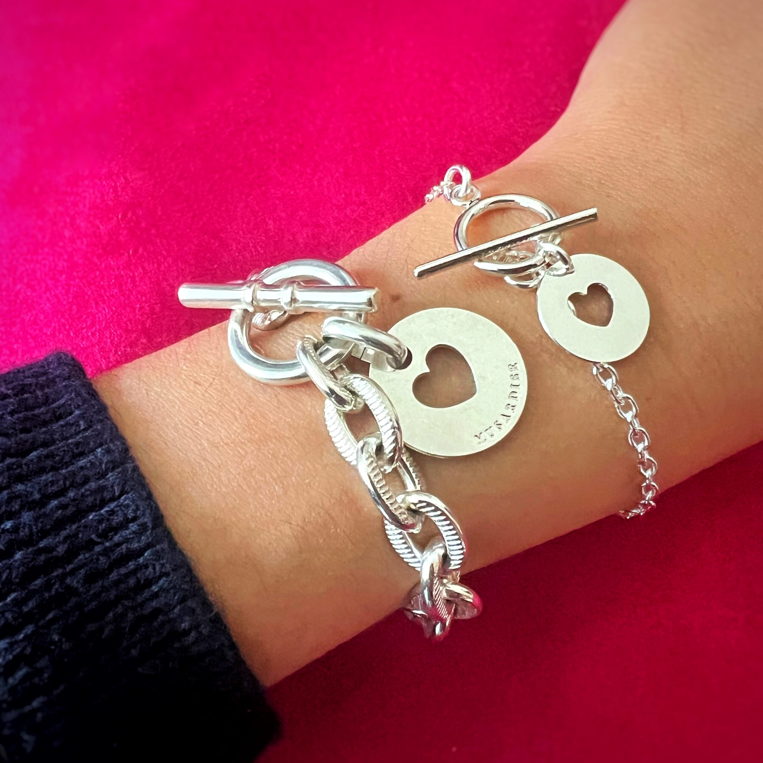 Bracelet avec coeur – Atelier bijoux fantaisie